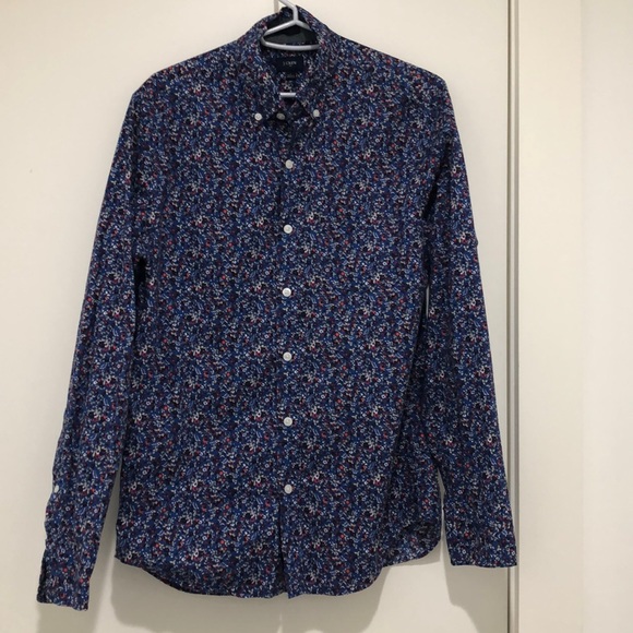 J. Crew Men’s Floral Button Down - Picture 1 of 3